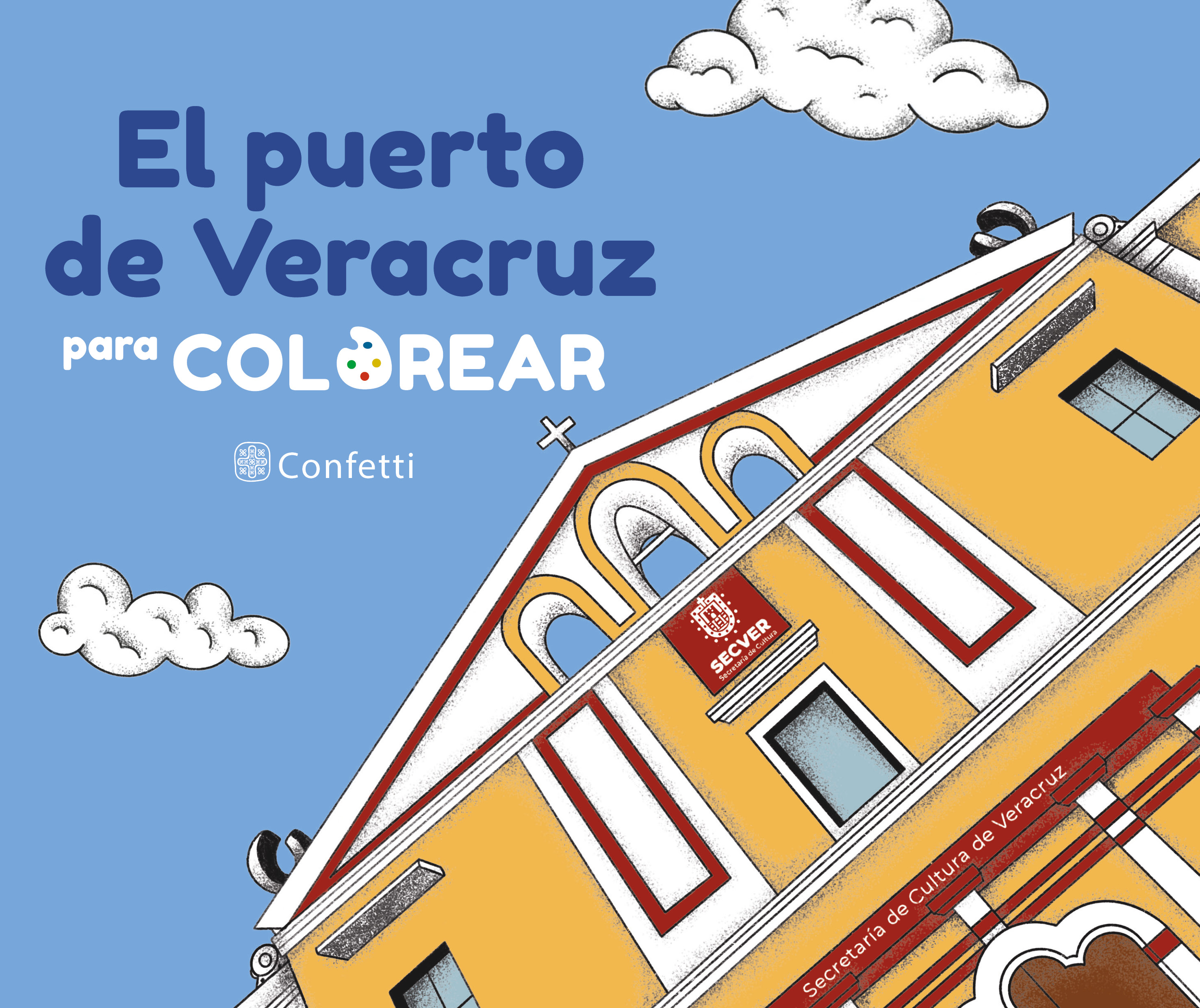 El Puerto de Veracruz para colorear