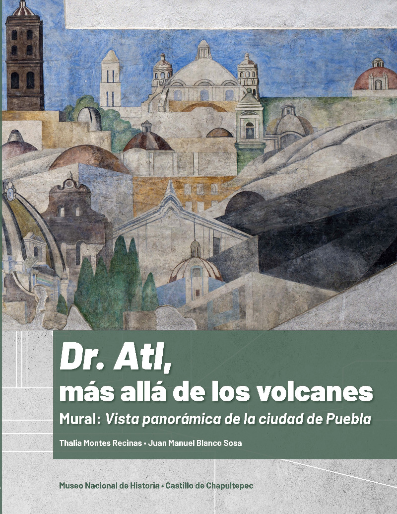 Dr. Atl, más allá de los volcanes. Mural: vista panorámica de la ciudad de Puebla