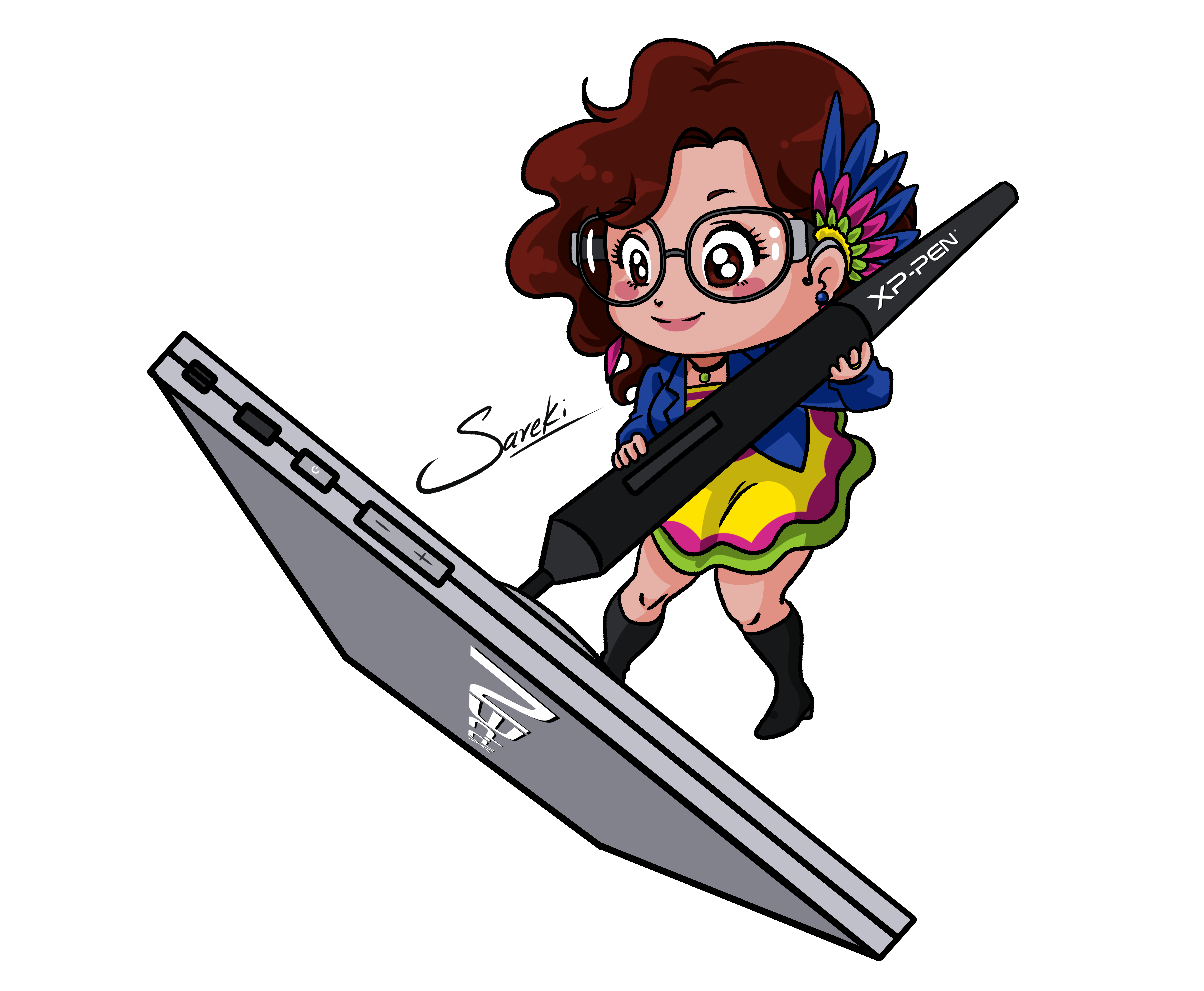 Dibujo estilo chibi