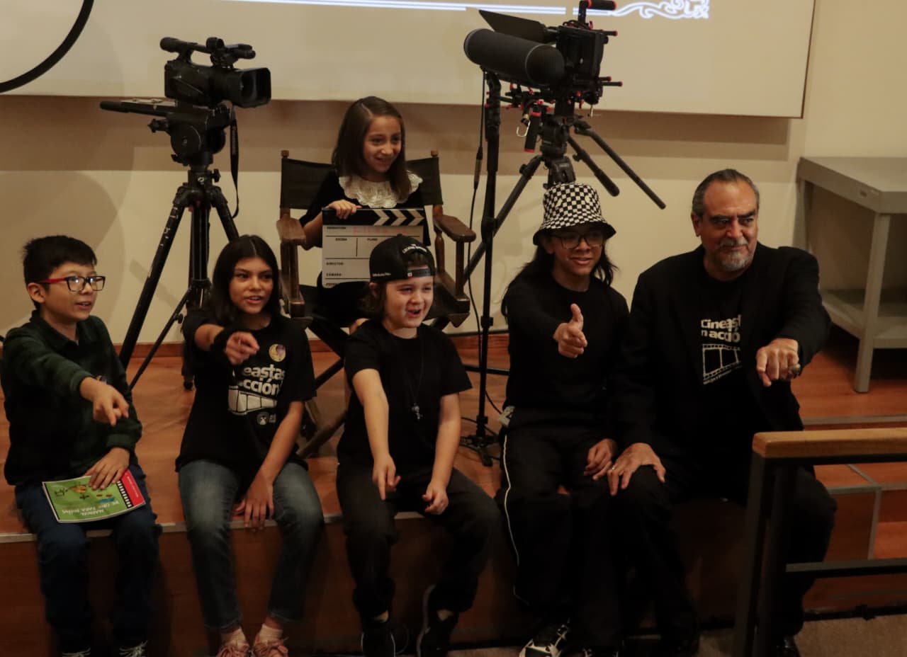 Cineastas en acción. Taller de cine para niñas, niños y jóvenes